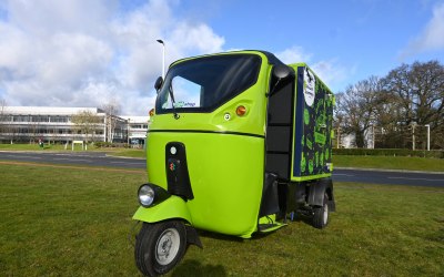 The Green Bike electric Tuk-Tuk brings a unique experience to corporate or casual events.