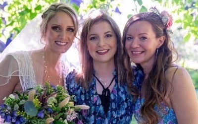 Bride and friends 