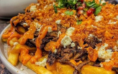 Pulled Lamb Loaded Fries