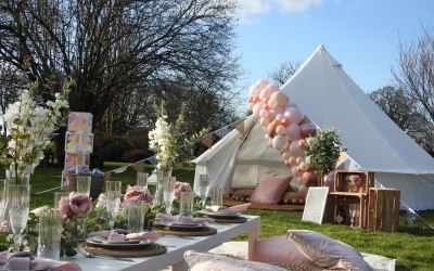 Bell Tent & Luxe Picnic
