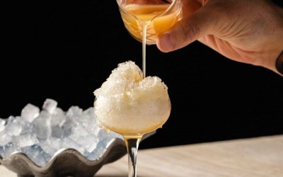 Mango Shaved Ice Mocktail