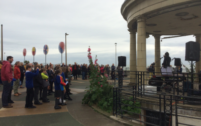 Ramsgate bandstand Lithium power