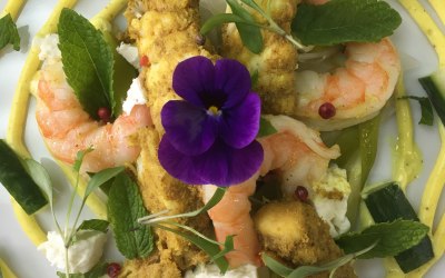 Monkfish & Prawn Salad