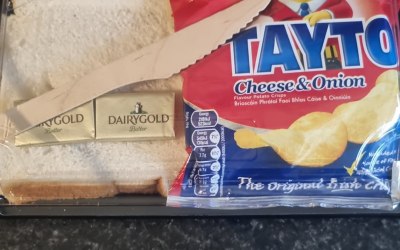 Tayto crisp sandwich packs.