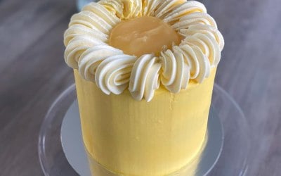 Lemon celebration cake