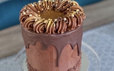 Death by chocolate celebration cake