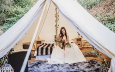 Honeymoon package to fit the theme of a tipi wedding. 