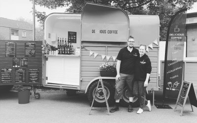 DeLICious Coffee Horse Box & Owners