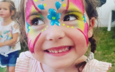 Childrens face painting 