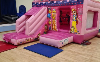 princess bouncy castle hire