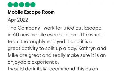 Another Trip Advisor 5 Star Review