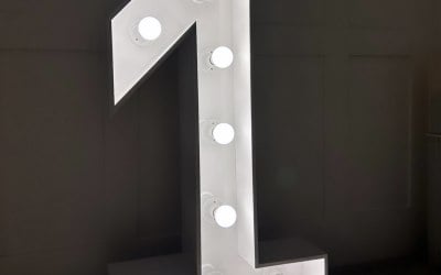 4 foot LED numbers