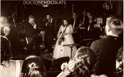 Doctor Chocolate Bride on stage