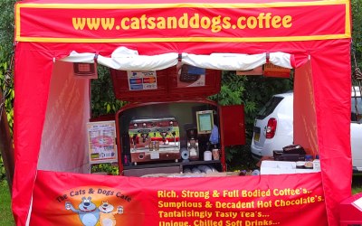 The Cats & Dogs Cafe Gazebo (optional)