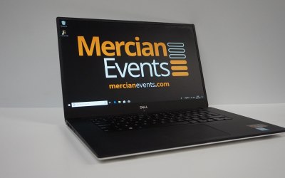 One of our hire stock laptops