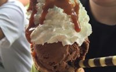 Our grande ice cream cone