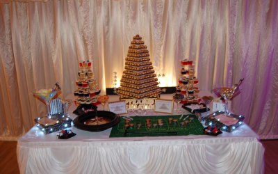 Vegas Themed Ferrero Rocher Pyramid