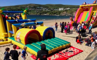 Inflatables hire