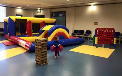 triangle bouncy castles