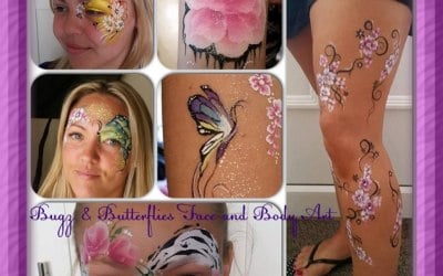 Bugz & Butterflies Face and Body Painting