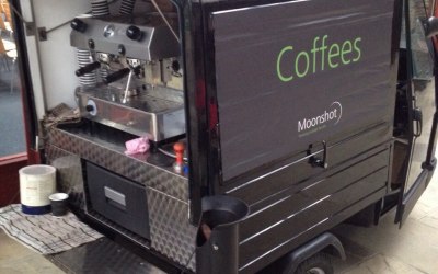 Mobile coffee cart London & UK