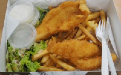 Fish and Chips from the Van