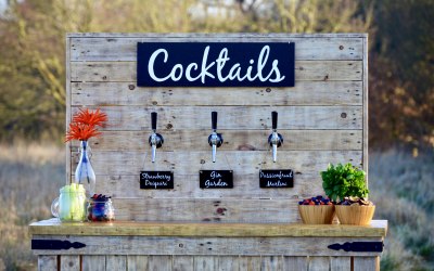 Self-Serve Cocktail Bar