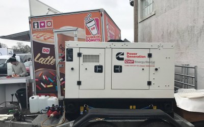 Generator Power for Catering Truck