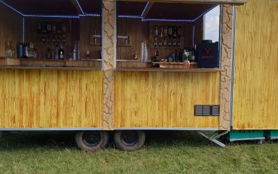our rustic trailer