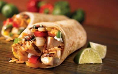 Our Wraps are big and full of good food