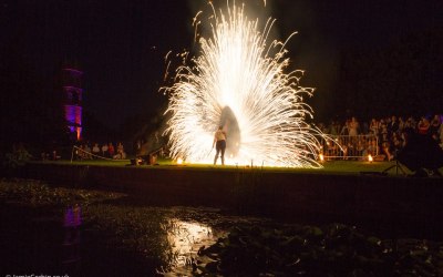 Pyrotechnic finale