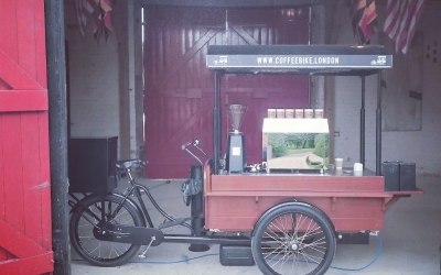 Coffee Bike London Barn Party