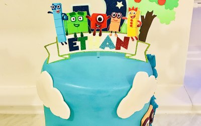 Kids character cake 