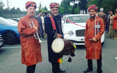 Trumpet and Dhol