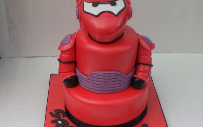 baymax cake from big hero6