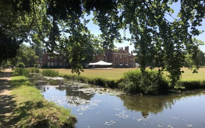 7.5 x 10.5m = All floating ready for a wedding