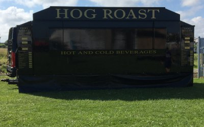 Hog roast unit
