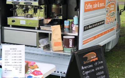 Mobile coffee caterer