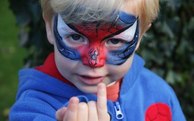 Donata's Face Painting - Spiderman www.donatasfacepainting.co.uk