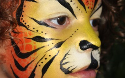Donata's Face Painting -Tiger www.donatasfacepainting.co.uk