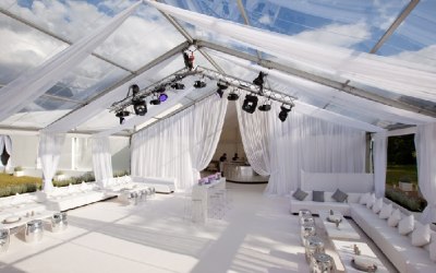Luxury wedding interior fit out