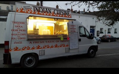 Indian and Chinese mobile catering van