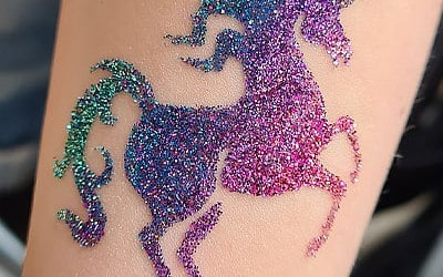 Glitter Tattoo Unicorn