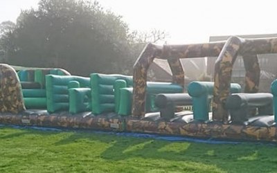 The Ultimate 122ft Assault Course is what can i say unbelievable. For adults and kids. Ideal for any Events as its a real eye catcher 