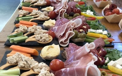 Sharing Platters to get guests talking...