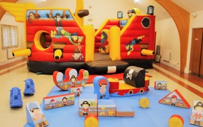 Pirate Galleon and Pirate Soft Play Package hire