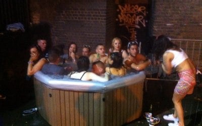 New Year Hot Tub Hire