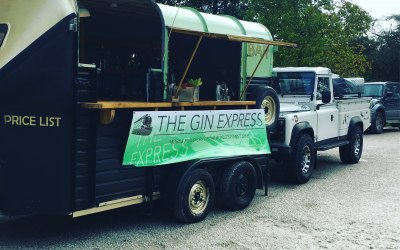 Mobile gin bar in Chester, Cheshire