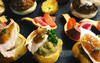 Hot and Cold Canapes