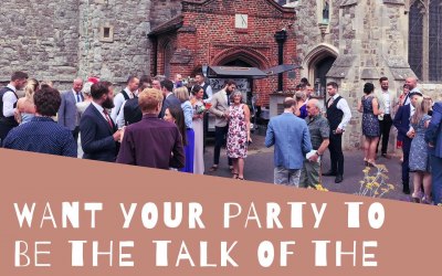 Want your party to be the talk of the town?